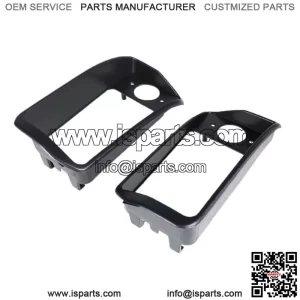 Golf Cart Black Headlight Bezel Driver & Passenger For Club Car DS 1993+ 1016880