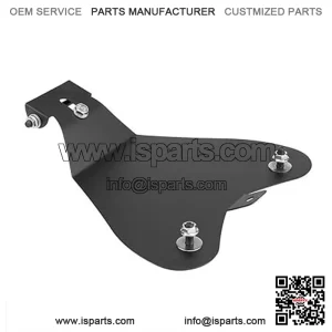 Solo Seat Holder, Steel Motorcycle Solo Seat Base Plate Holder Black