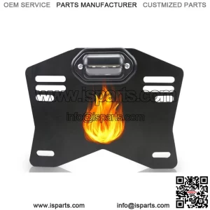 Universal LED License Plate Light Holder for ATV/UTV Can Am X3 Polaris RZR 1000 (For: More than one vehicle)