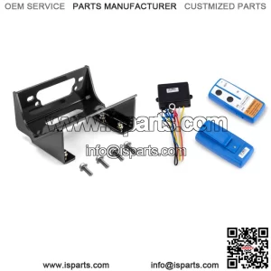 For UTV Kawasaki Teryx/4 750 800 Winch Mounting Plate W/ Winch Remote Control (For: More than one vehicle)