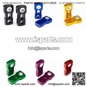 ATV Pivoting Handlebar Risers 3" for Polaris RZR Ranger Arctic 7/8" & 11/8" Bar (Fits: Yamaha)