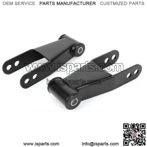 2" Rear Drop Shackles Kit for Chevy Silverado GMC Sierra 1500 C1500 1988-2018 07 (For: More than one vehicle)