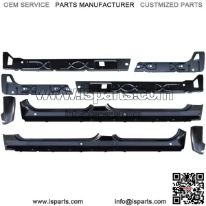 2007-2013 Chevy & Gmc Pickup Inner Outer Rocker Panel and Cab Corner Set CrewCab (For: More than one vehicle)