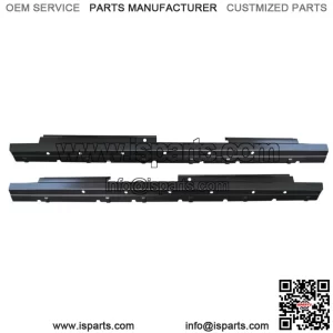 Lh Rh 2007-2013 Chevy Gmc Pickup Slip on Rocker Panels 4 dr Crew Cab (For: More than one vehicle)