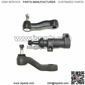 3Pc Idler Pitman Arm with 3 Grooves Bracket Pivot for H2 Avalanche Silverado (For: More than one vehicle)