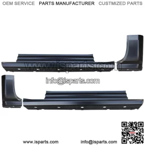 Lh Rh 2014-2018 Chevy Gmc Pickup Slip-on Rocker Panels Cab Corners 2 Dr Std Cab (For: More than one vehicle)