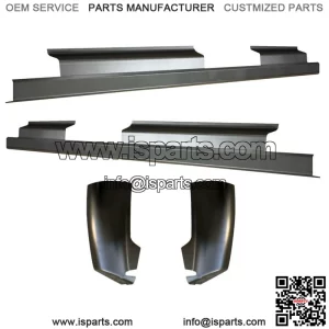 Cab Corner & Slip on Rocker Kit for 07-13 Silverado GMC Sierra Crew Cab PAIR (For: More than one vehicle)