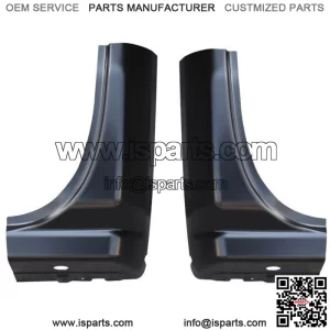 Cab Corner Set 14-18 Chevy Silverado 4 Extended Cab Key Parts (For: More than one vehicle)