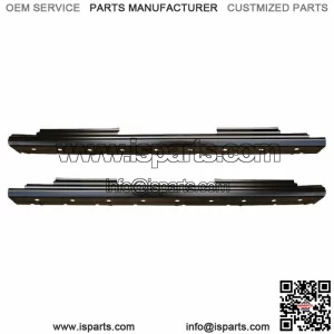 Slip On Rocker Panel with Sills for 14-18 Chevy Pickup Crew Cab GMC Sierra PAIR (For: More than one vehicle)