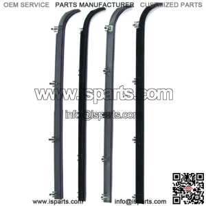 1987 - 1998 Beltline Molding Kit Ford F150 F250 F350 Bronco W/Pre-Applied Clips