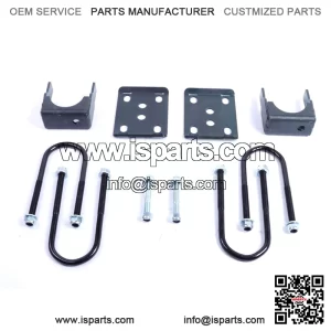 6" Rear Axle Drop Flip Kit W/ U-Bolts For Chevy Silverado 1500 C1500 1988-1998 (For:  Silverado)