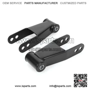 2'' Rear Drop Lowering Shackles Pair For 1988-2018 Chevy Silverado Sierra 1500 (For: More than one vehicle)