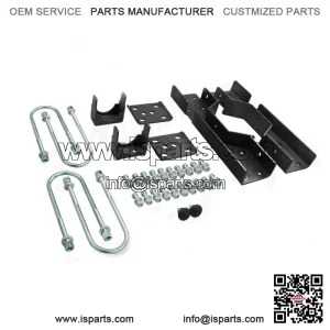 Rear Lower Kit Flip Notch Kit 8" Drop Fit for 1988 - 1998 Chevy Silverado C3500