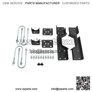 8" Drop Rear Lower Flip & C-Notch Kit For 1988-1998 Chevy Silverado C3500 Steel