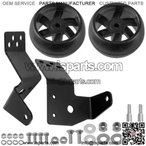 Wheel Bracket Kit & Wheels For Husqvarna LT 18542 LT 16542 LT 18542 42"