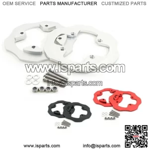 CNC Dual Sprocket Guard Chain Protectors For Honda TRX450ER TRX 450ER 2006-2014 (For: Honda)