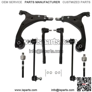 For 2007-2012 Hyundai Elantra 2.0L Front Lower Control Arms+Tierods Sway Bars
