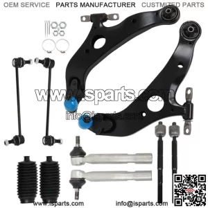 For 2004-2010 Toyota Sienna Front Lower Control Arm Ball Joint Sway Bar 10PCS