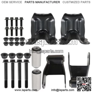 For 1983-2008 Ford Ranger Rear Hanger and Shackle Kit Replaces 722-001 & 722-010