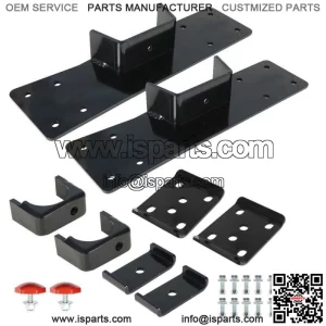 For 1999-2006 Silverado 1500 Truck Rear Axle Flip & Frame C Notch 6" Drop Kit