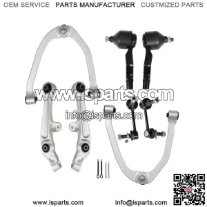 For 2003-07 Infiniti G35 03-09 Nissan 350Z Front Control Arms Tierods Sway Bars