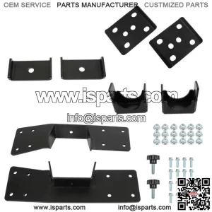 For 1999-2006 Silverado & Sierra 1500 6" Rear Axle Lowering C Notch & Flip Kit