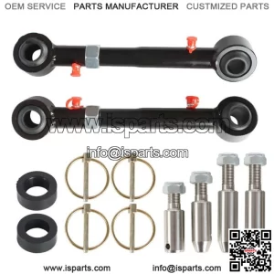 For 07-18 Jeep Wrangler JK JKS Front Sway Bar Links Disconnects for 2.5-6" lift