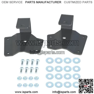 For 1999-2006 Chevy GMC 1500 Pickup Truck 2" Rear Axle Drop Hangers Lowering Kit