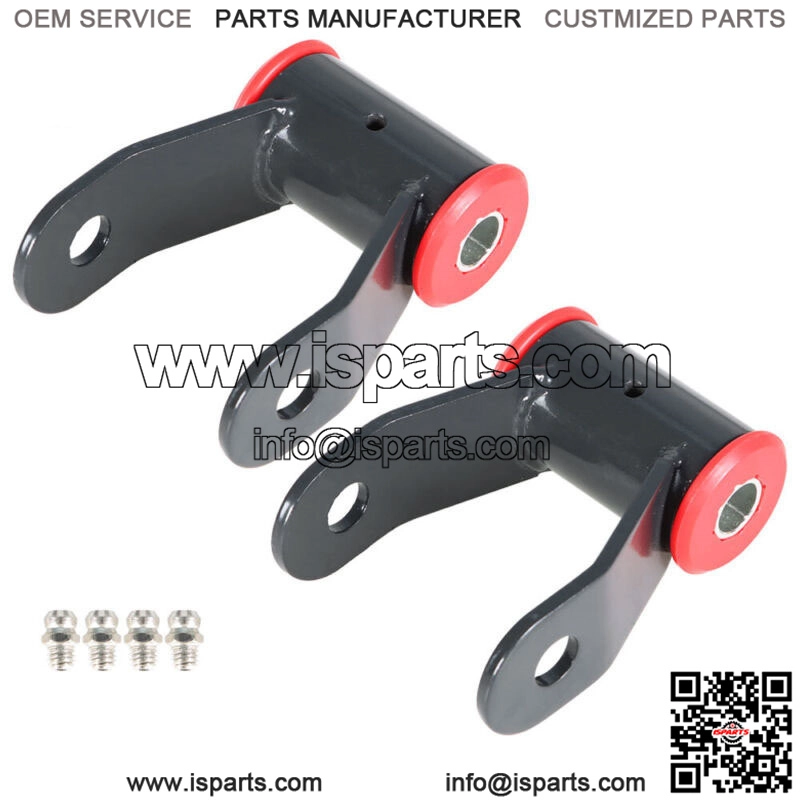 For 1988-2018 Chevy Silverado GMC Sierra 1500 2WD 4X4 1.5" Rear Lift Shackles