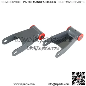 For 1999-2007 Ford F250 F350 Super Duty 2WD 2" Rear Drop Lowering Shackle Kit