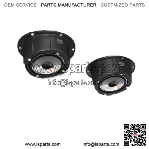 Angled Speaker Enclosures Boxes Pods Mount Door Kick Panel Rear Front Deck 6.5" (Fits: Yamaha Rhino 660)