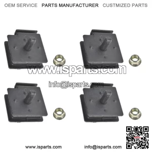 NEW RHINO 660 BOTTOM & TOP ENGINE MOUNT RUBBER DAMPER KIT For Yamaha 2004-2007 (Fits: Yamaha Rhino 660)