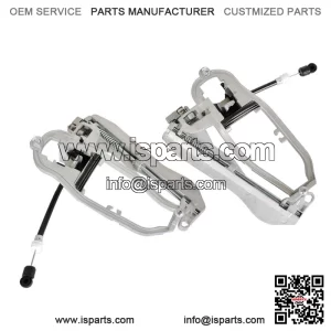 For BMW E53 X5 2000-2006 Front Left & Right Side 2Pcs Door Handle Frame Carriers