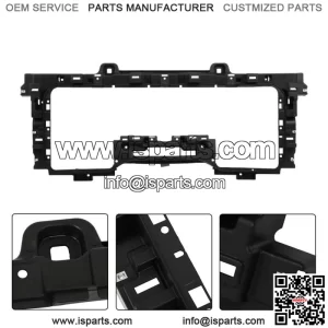 Front Grille Shutter Mounting Bracket Panel For 2016-2019 Chevrolet Silverado