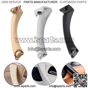 Inner Door Panel Handle Outer Pull Trim Cover For BMW E90 328i Right Side
