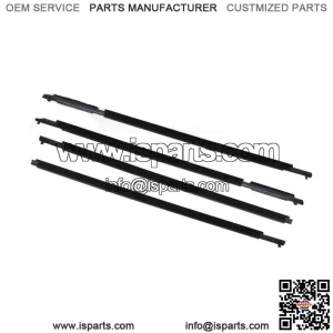 4pcs Car Weather Strip Window Moulding Trim Seal Belt For Toyota RAV4 2009-2012