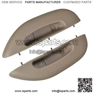 Tan Front Driver Passenger Set Inside Pull Handle Cover For 96-02 Chevy Express