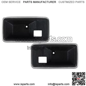 Set Style Interior Door Handle Bezel Cup Fit For 77-81 Firebird Trans Am&Camaro