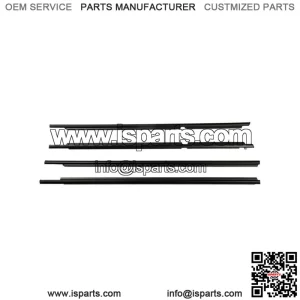 Car Outside Window Weatherstrip Seal Belt Moulding For Toyota 4Runner 2003-2009