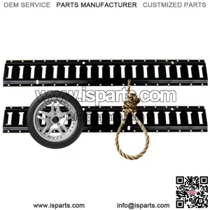 Track Tie Down Rail Kit 3' For Garages, Vans, Trailers Motorcycle Tie Downs 2pcs