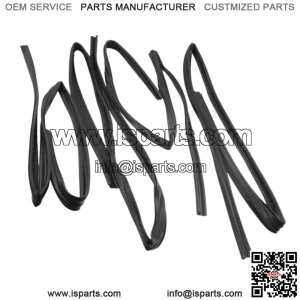 Door Glass Run For Toyota 91-97 Land Cruiser LX450 FJ80 FZJ80 Front Rear RH&LH