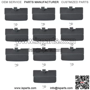 10Pieces Dark Gray Center Console Seat Lid Latch For 2010 2011-2018 Ford F-150