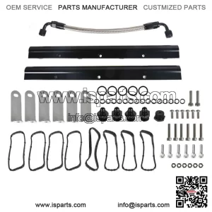 Billet Fuel Rail Kit For LS LS1 LS2 LS3 LS6 Aftermarket Intake Manifold Hardware