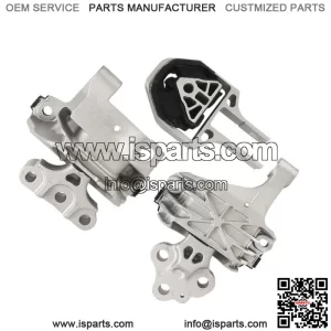 3Pcs Engine Motor & Transmission Mounts Set For Dodge Dart 2.0L 2.4L 2013-2016