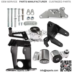 Aluminum Engine Motor Mount For 06-11 Honda Civic Acura CSX Si K20 K24 FA FG