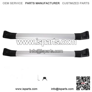 Aluminum 2Pcs Cross Bar Crossbar Roof Rack Rail For 2016-2020 Hyundai Tucson