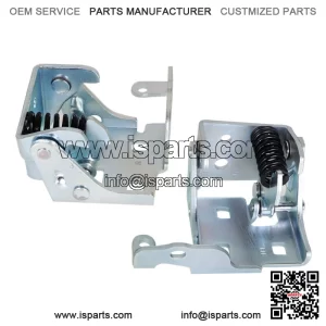 2Pcs Door Hinges Front Left & Right Lower For 2007-2014 GMC Sierra 1500