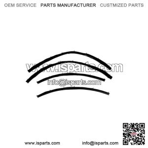 Lower Door Weather Strip Seal For 1999 2000-2016 Ford F250 F350 Set 4 Piece