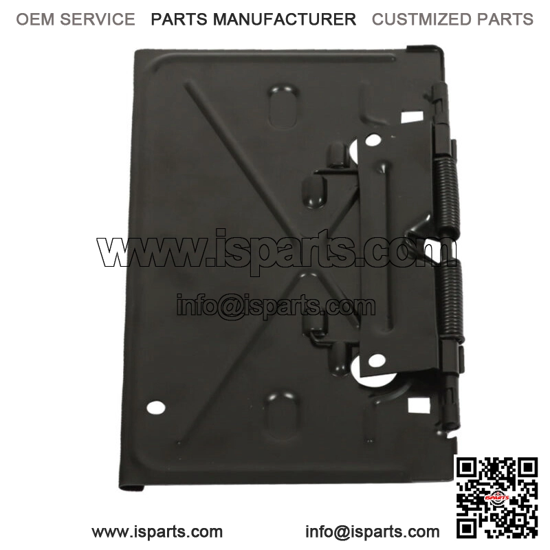 License Plate Tag Bracket Rear For Chevelle Impala Caprice 1968-1972 Black