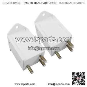 Front Driver & Passenger Side Bumper Bracket Set For 2005-2015 Toyota Tacoma